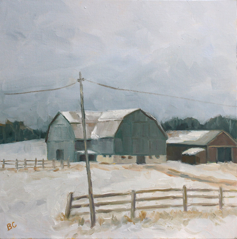 Barb Carr - Winter Barns