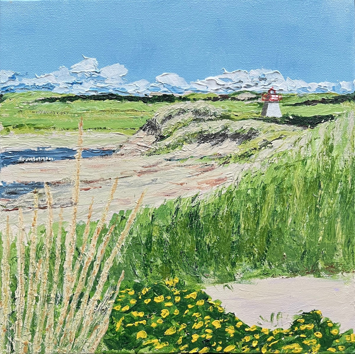 Barbara Palmer Rousseau - Landbound Lighthouse