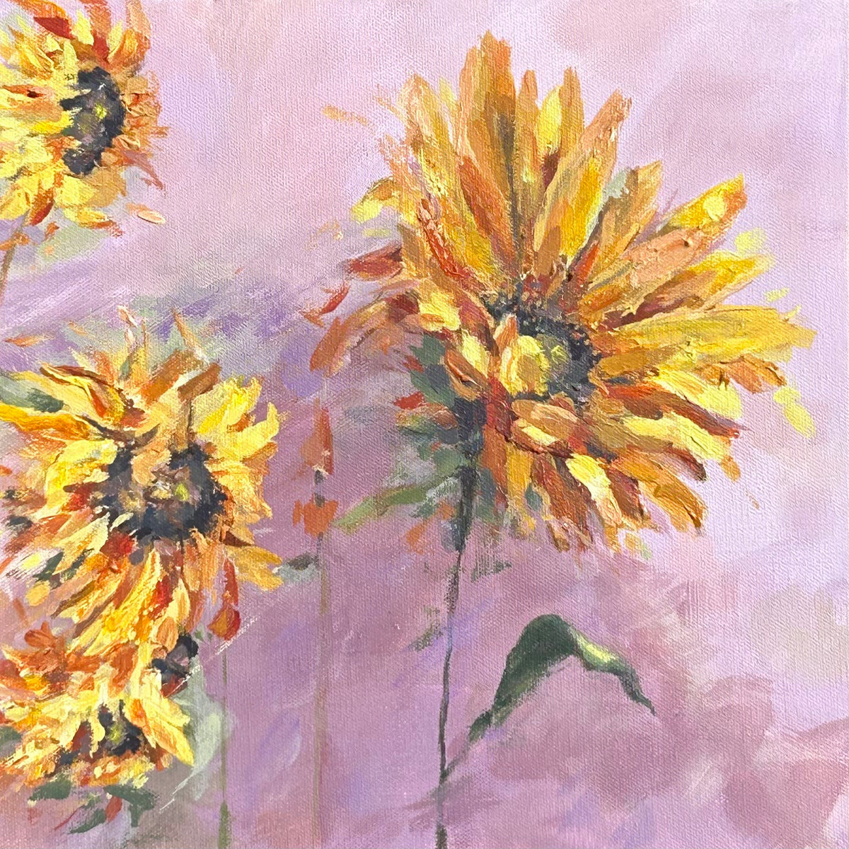 Greg van Rossem- Wild Sun Flowers