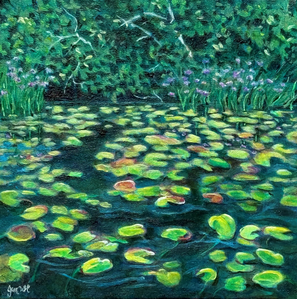 Jan Wearn Tremblay - Path to the Irises