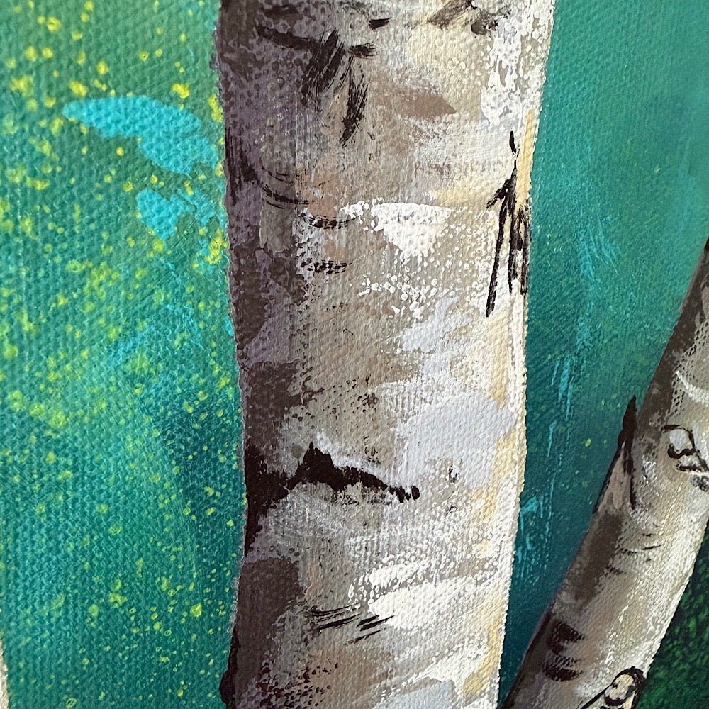 Niki Nieckar - Deep Teal Birch
