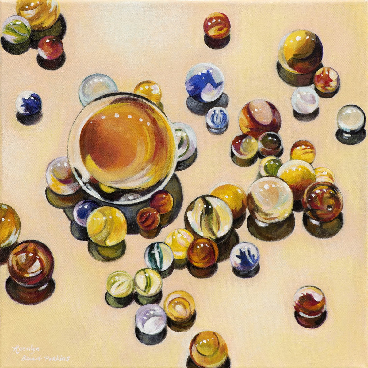 Rosalyn Baird-Perkins - Crystal Ball and Marbles #6