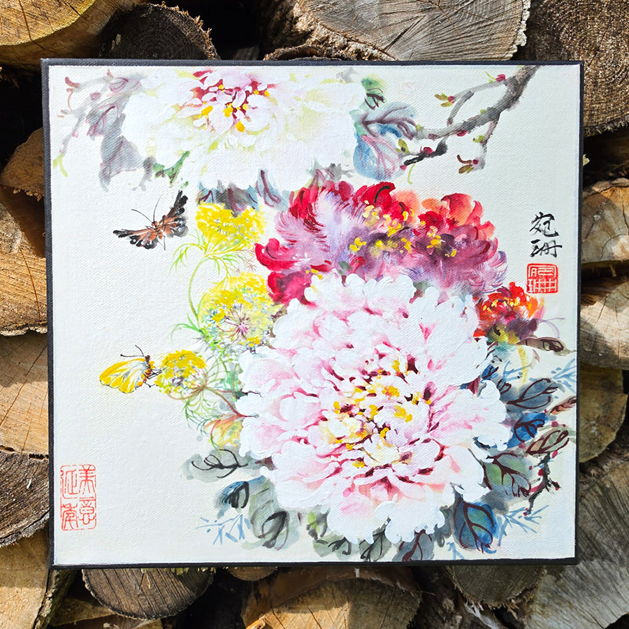 Susan Tse - Queen's Lace and Peonies