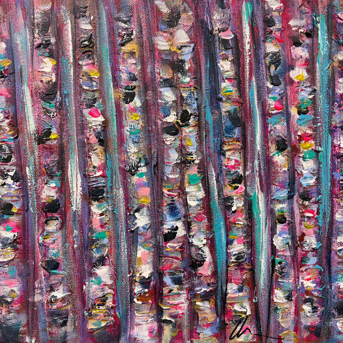 Vanessa Jane Martin -Pink Trees III