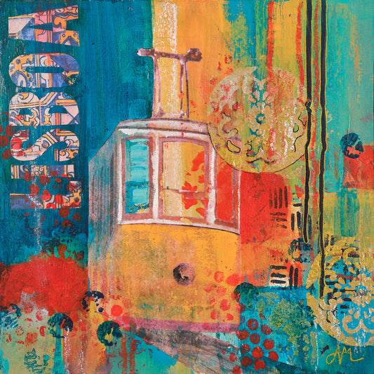 Ailene Vrana MacDougall - The Tram (Lisbon III)