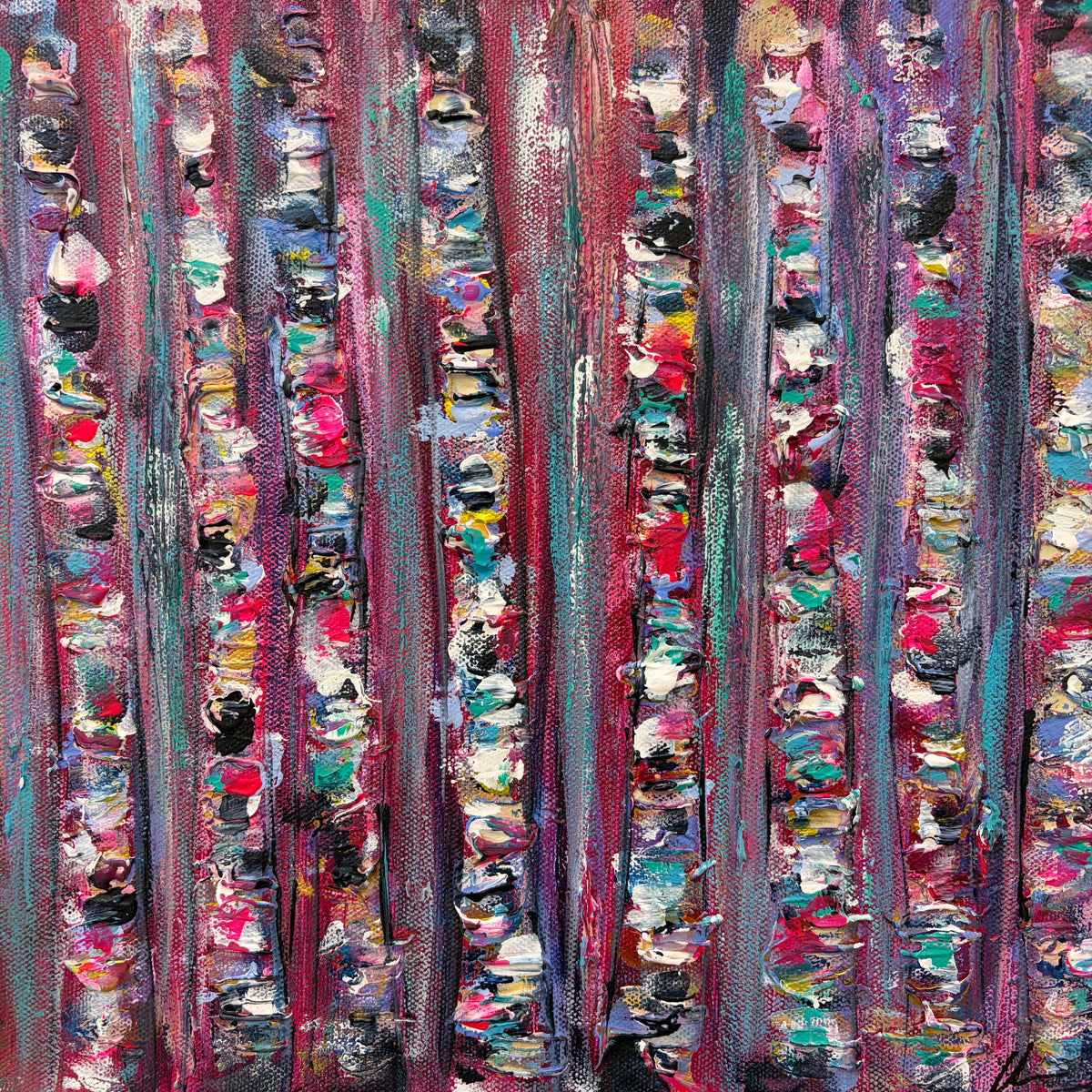 Vanessa Jane Martin - Pink Trees II