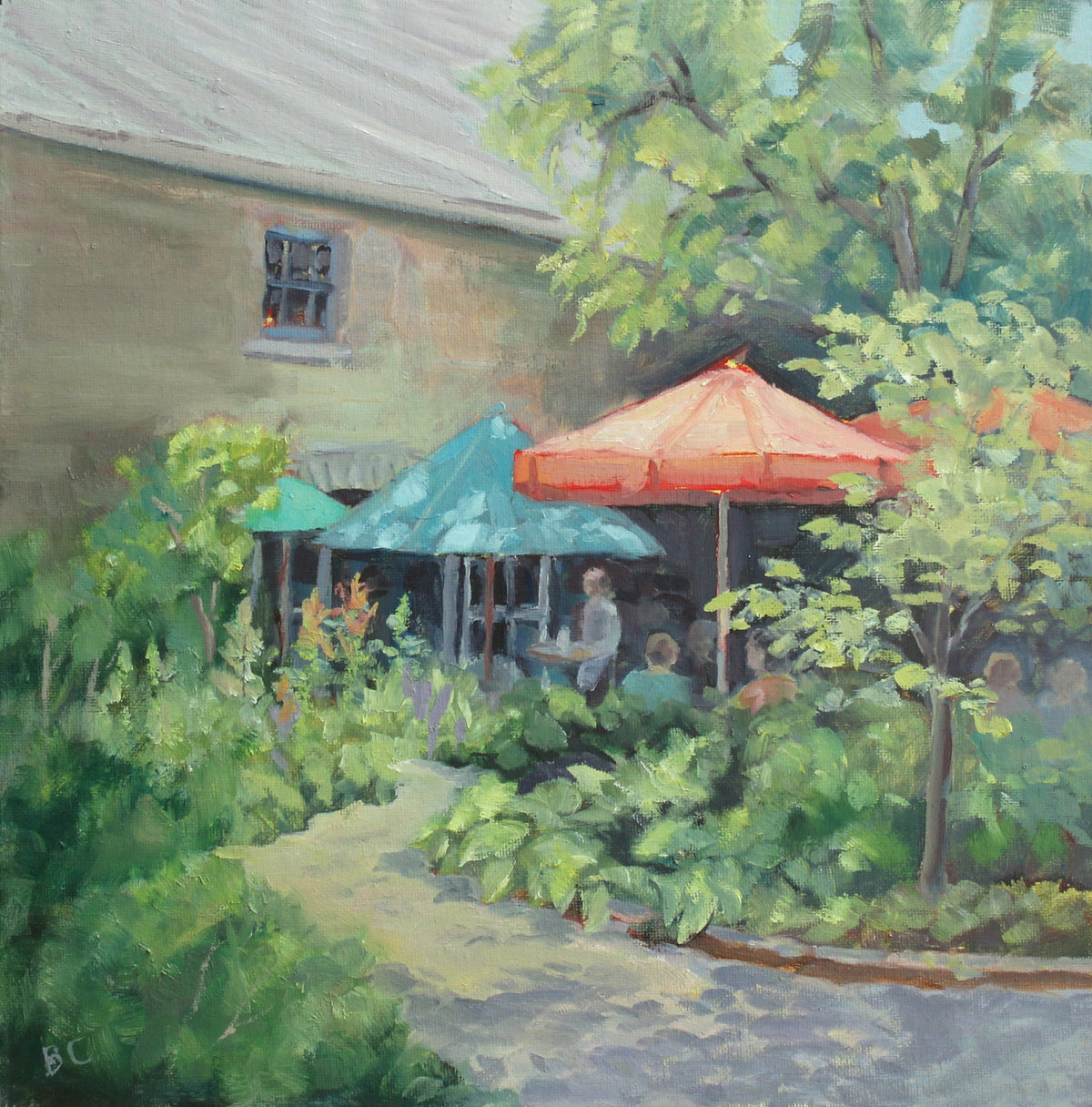 Barb Carr - On the Patio at CP