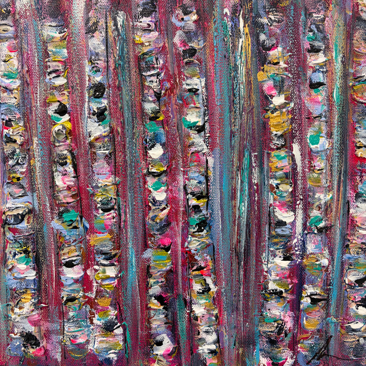 Vanessa Jane Martin -Pink Trees IV