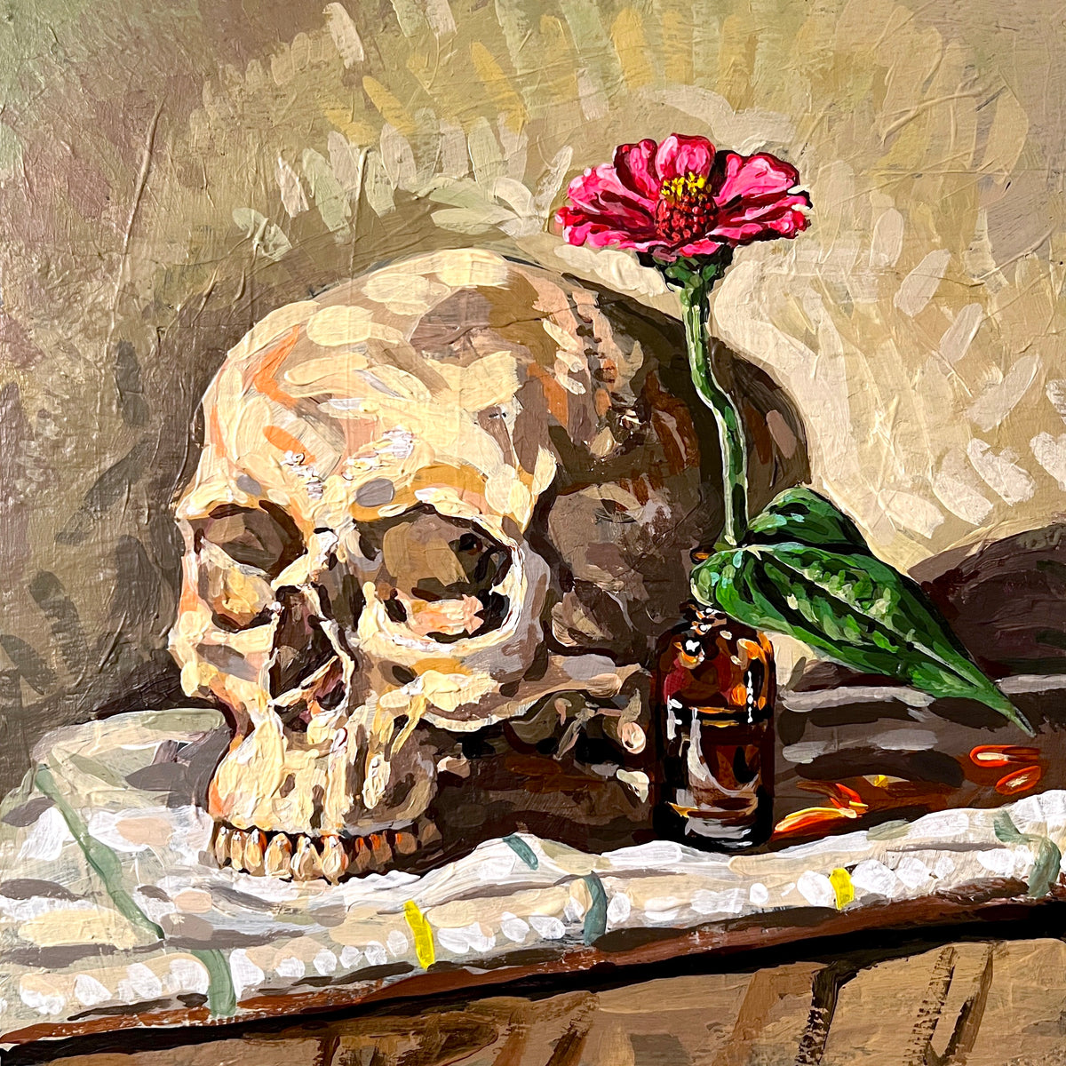 Corey Waurechen - Pink Zinnia