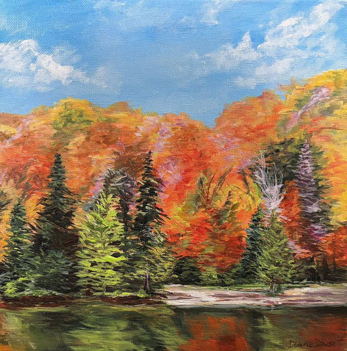 Diane Dowsett - The Fall Forest Says Hello