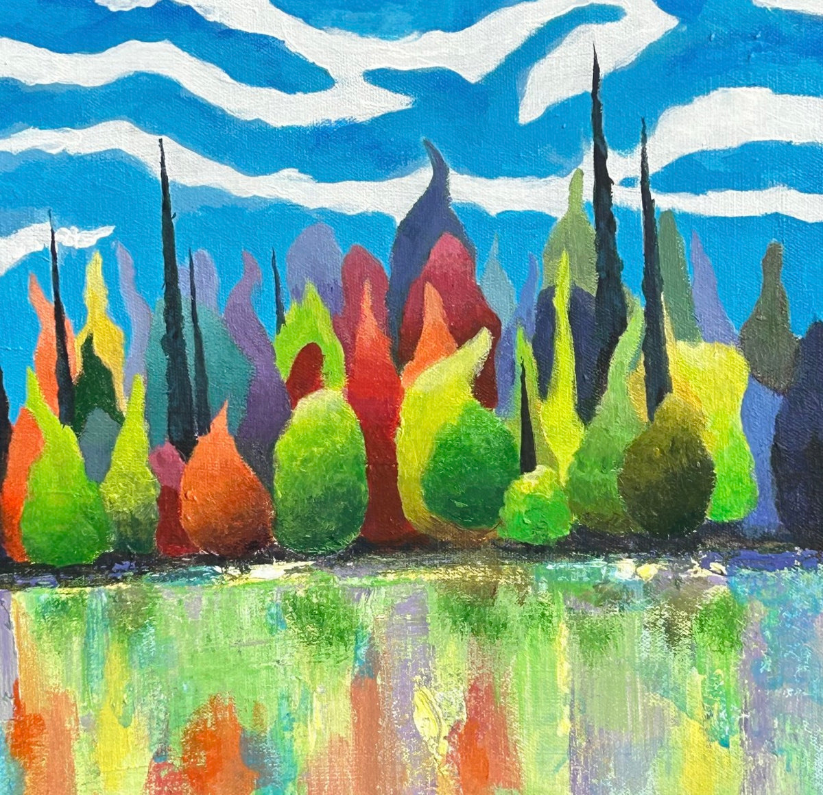 Greg van Rossem - Forest in Fall