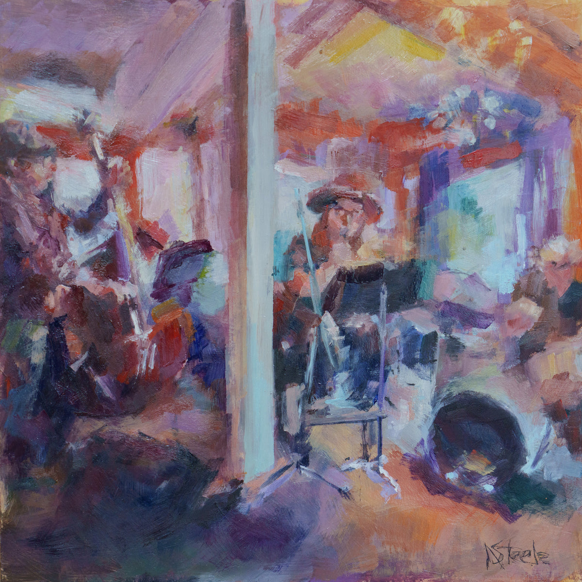 Nancy Steele - Chantel + Friends in the Piano Room