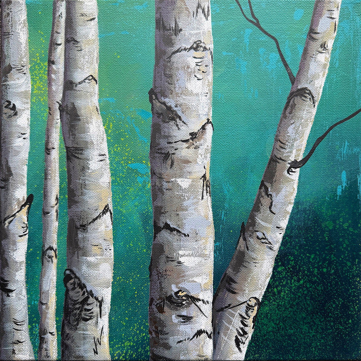 Niki Nieckar - Deep Teal Birch