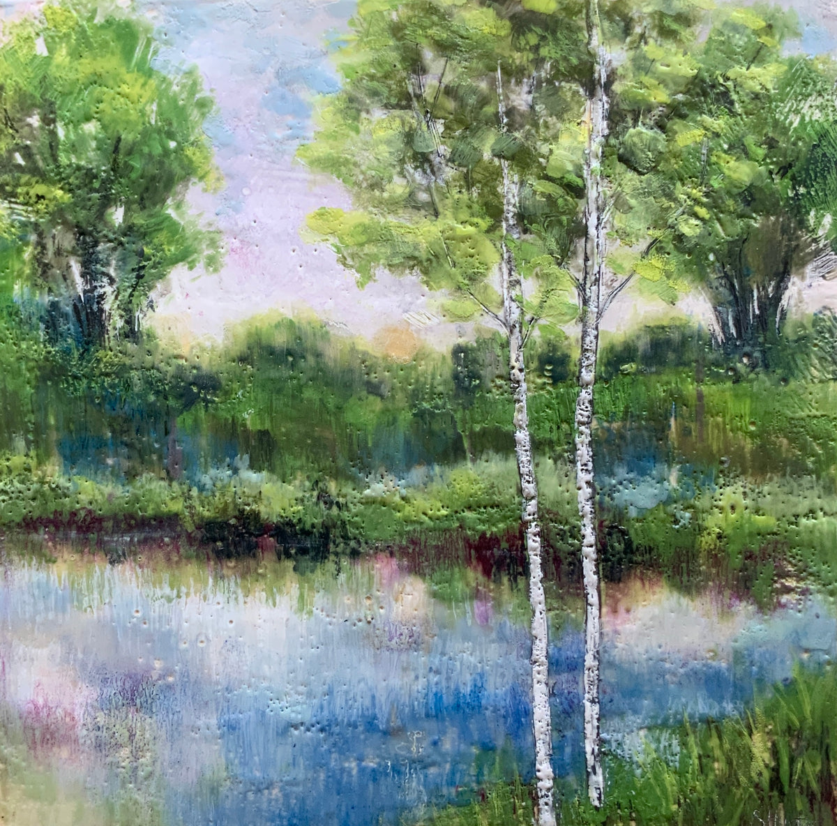 Sarah Hunter - Whispering Birches