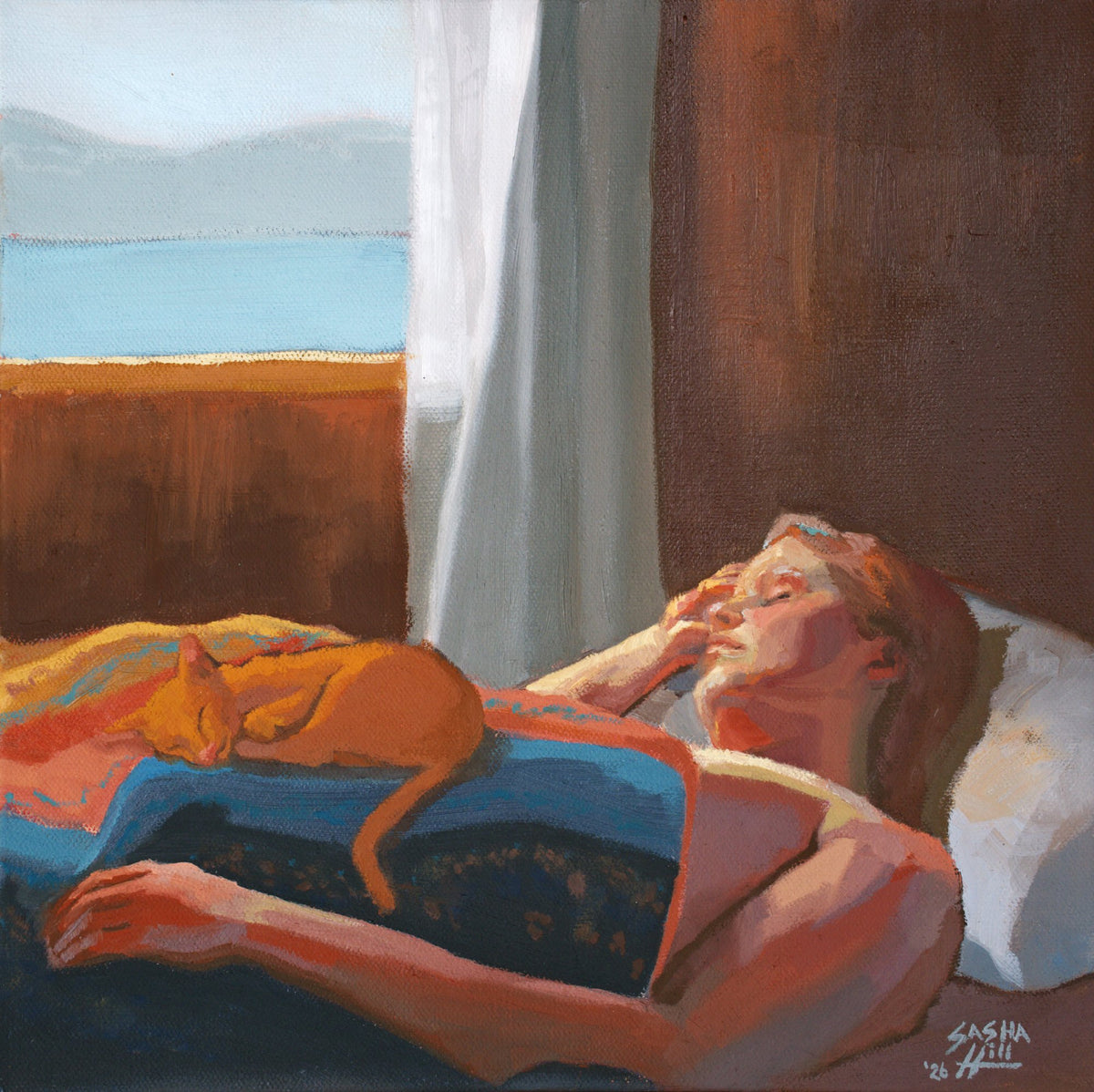 Sasha Hill - Afternoon Nap at the Cottage